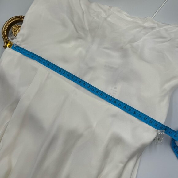 🆕 ALICE + OLIVIA 🧿 NWT Alita Spaghetti Strap Drape Asymmetrical Dress, Sz6 - Picture 16 of 16